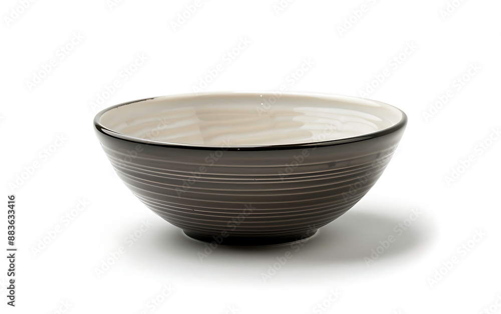 Empty bowl isolated on white background. Clipping Path. Full depth of field. Empty bowl isolated on white background. Clipping Path. Full depth of field.