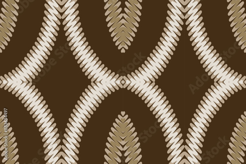 Wallpaper Mural Seamless Ethnic Pattern Design. Ethnic Oriental Ikat Pattern Traditional Design. Ethnic Oriental Pattern Traditional Design for Background, Carpet, Clothing, Wrapping, Fabric, Embroidery Torontodigital.ca