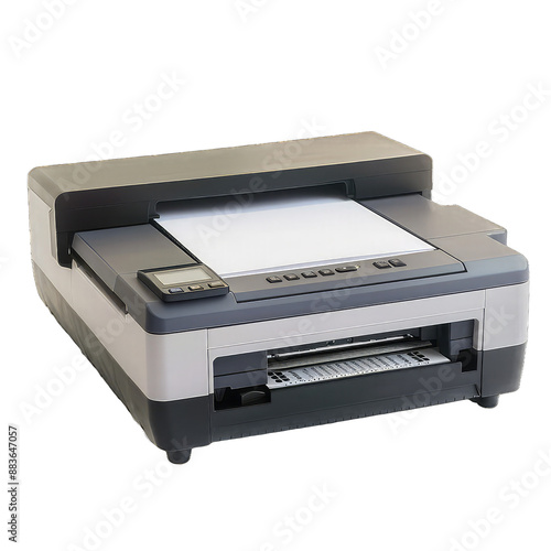 Crystal Clear Inkjet printer electronic device photo PNG Image with Transparent Background