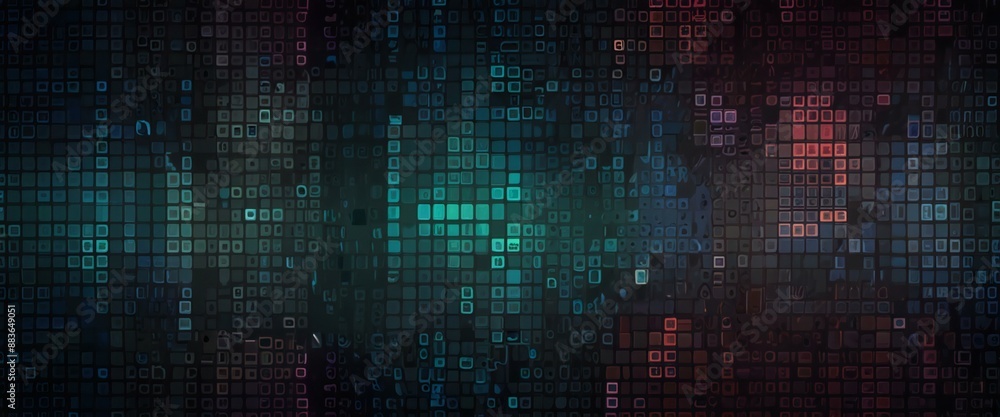 abstract background with code abstract background with code