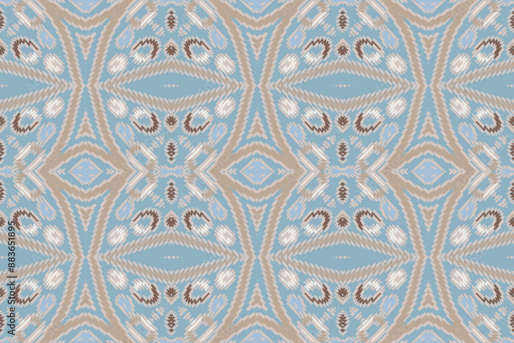 Ikat ethnic Indian seamless pattern. Design for background, wallpaper, vector illustration, fabric. Ikat ethnic seamless pattern design. Aztec fabric carpet. Ikat ethnic Indian seamless pattern. Design for background, wallpaper, vector illustration, fabric. Ikat ethnic seamless pattern design. Aztec fabric carpet.