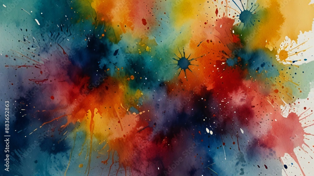 Fototapeta premium abstract watercolor background