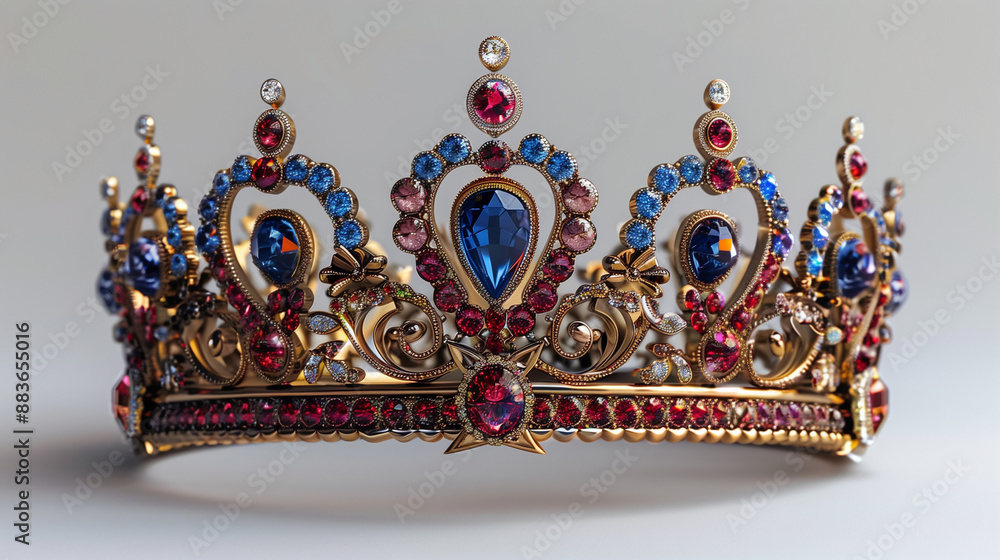 Fototapeta premium Beautiful crown for the royal family