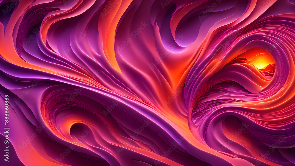 Sunset Swirl abstract background wallpaper Sunset Swirl abstract background wallpaper