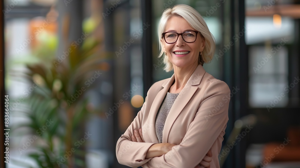 Senior ceo or face of a woman in leadership with pride success or growth mindset in a office building Portrait mentor or executive manager with business experience marketing knowledge : Generative AI Senior ceo or face of a woman in leadership with pride success or growth mindset in a office building Portrait mentor or executive manager with business experience marketing knowledge : Generative AI