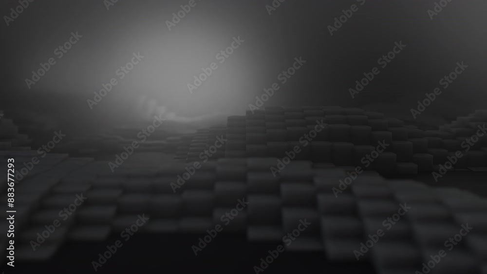 3d shapes moving seamless video. Background of dark red smooth seamless animated squares 3d shapes moving seamless video. Background of dark red smooth seamless animated squares