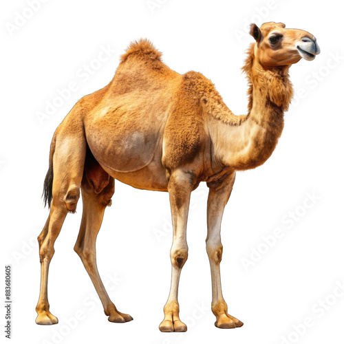 Camel, isolated on transparent background