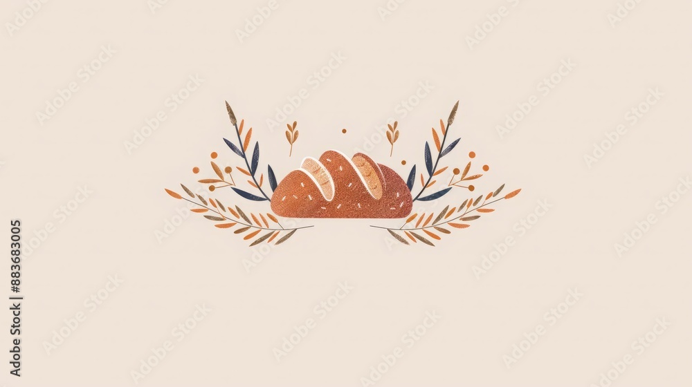 Artisan Bakery Branding, Using Playful Lettering and Whimsical Art to Convey a Sense of Craftsmanship and Homeliness