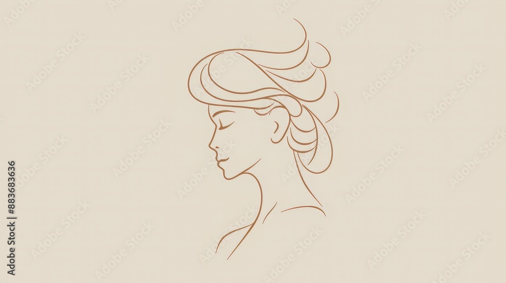 Elegant and Tranquil Logo Design for Spa Resort, Using Delicate Line Art and Typography to Symbolize Luxury Relaxation Elegant and Tranquil Logo Design for Spa Resort, Using Delicate Line Art and Typography to Symbolize Luxury Relaxation