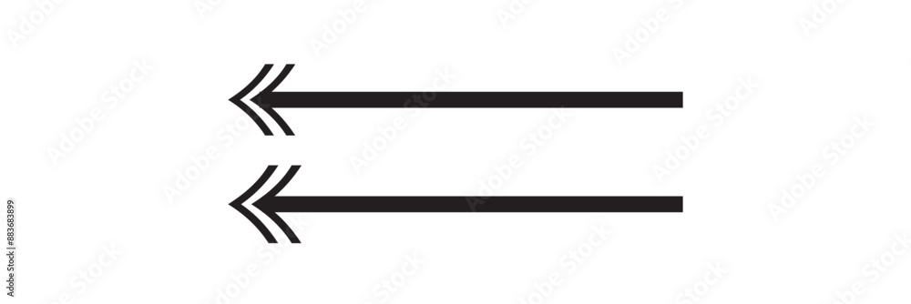 Black arrow two side pointing right, and left. black Arrows shape element
Black arrow two side pointing right, and left. black Arrows shape element