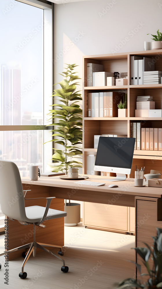 Elegant and Spacious BB Office Designed for Productivity and Comfort Elegant and Spacious BB Office Designed for Productivity and Comfort