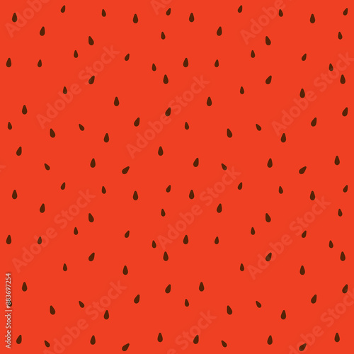 Seamless watermelon background. Watermelon texture. Red watermelon background.