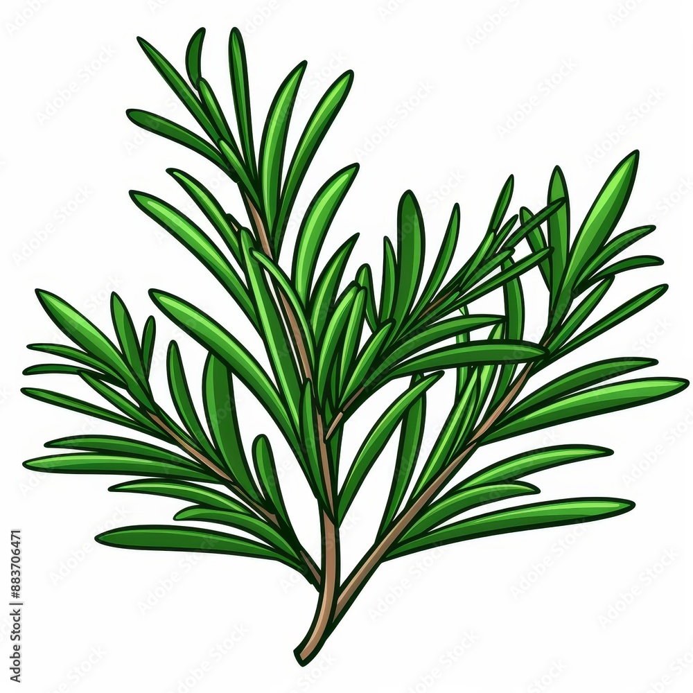 A green leafy plant with a stem A green leafy plant with a stem