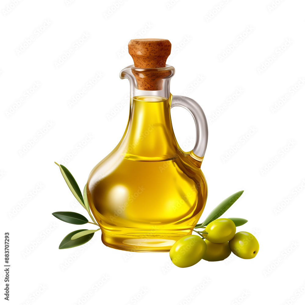 Olive oil set. Glass bottle of olive oil with olives. Isolated on a transparent background. Olive oil set. Glass bottle of olive oil with olives. Isolated on a transparent background.