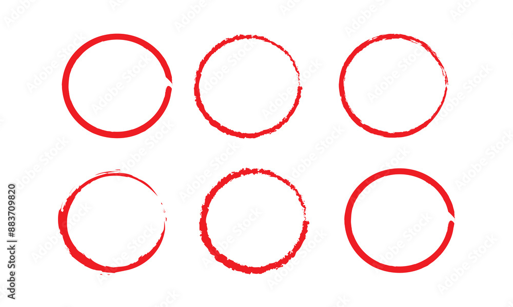 Hand drawn circle line sketch set. Circular vector image. Hand drawn circle with doodle patterns. Vector brush strokes circles of paint on white background. Hand drawn circle line sketch set. Circular vector image. Hand drawn circle with doodle patterns. Vector brush strokes circles of paint on white background.