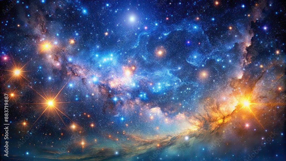 A breathtaking view of the cosmos filled with countless stars, stars, space, astronomy, galaxy, universe A breathtaking view of the cosmos filled with countless stars, stars, space, astronomy, galaxy, universe