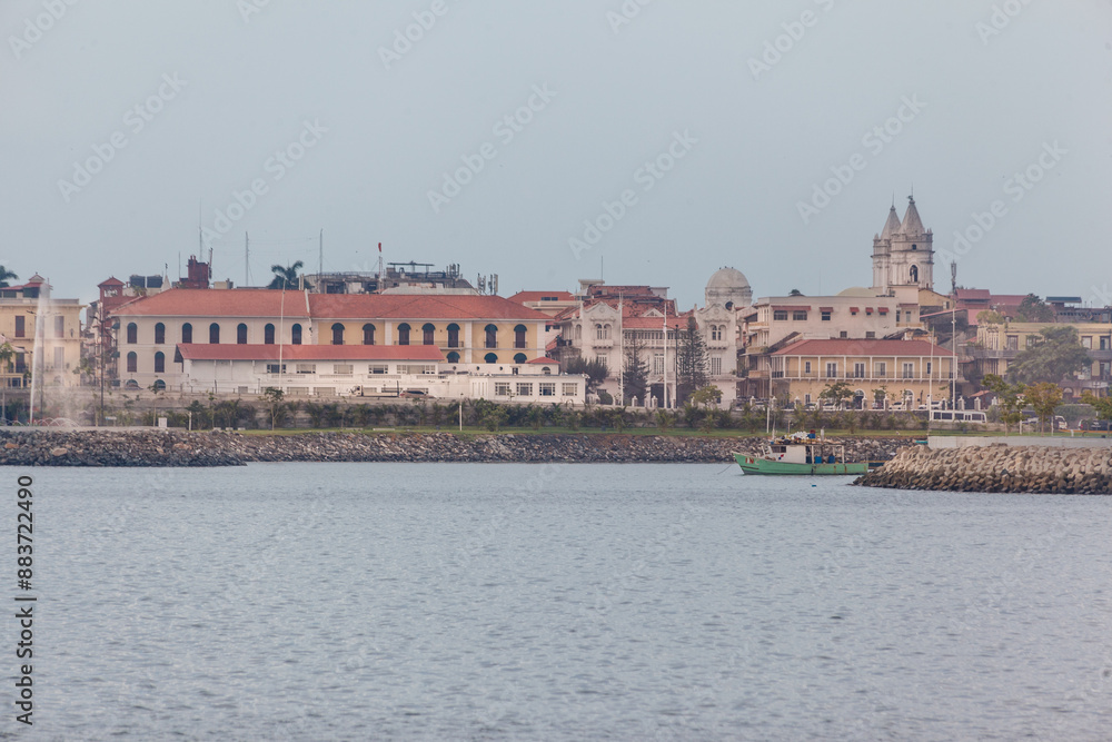 Obraz premium Old Town Casco Viejo Panama City