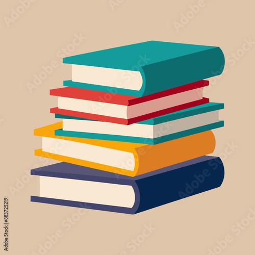 Book icon vector illustration on white background