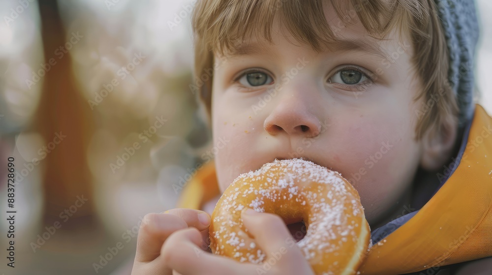 child eating cream child eating cream