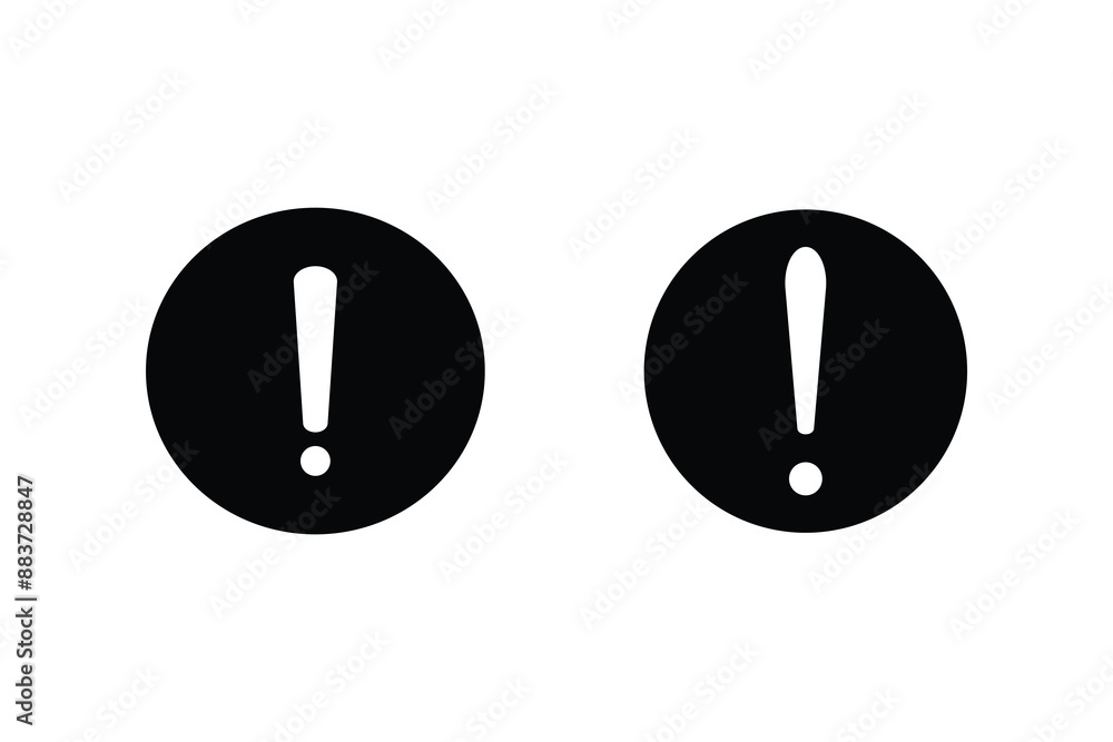 Hazard warning symbol vector icon flat sign symbol with exclamation mark isolated on white background. Hazard warning attention sign with exclamation mark symbol. Hazard warning symbol vector icon flat sign symbol with exclamation mark isolated on white background. Hazard warning attention sign with exclamation mark symbol.