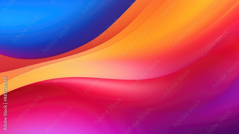 Smooth gradient background, vivid blurred colorful wallpaper Smooth gradient background, vivid blurred colorful wallpaper