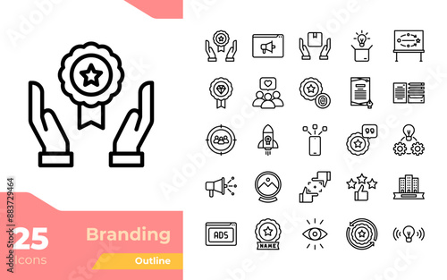 Branding Outline Icons