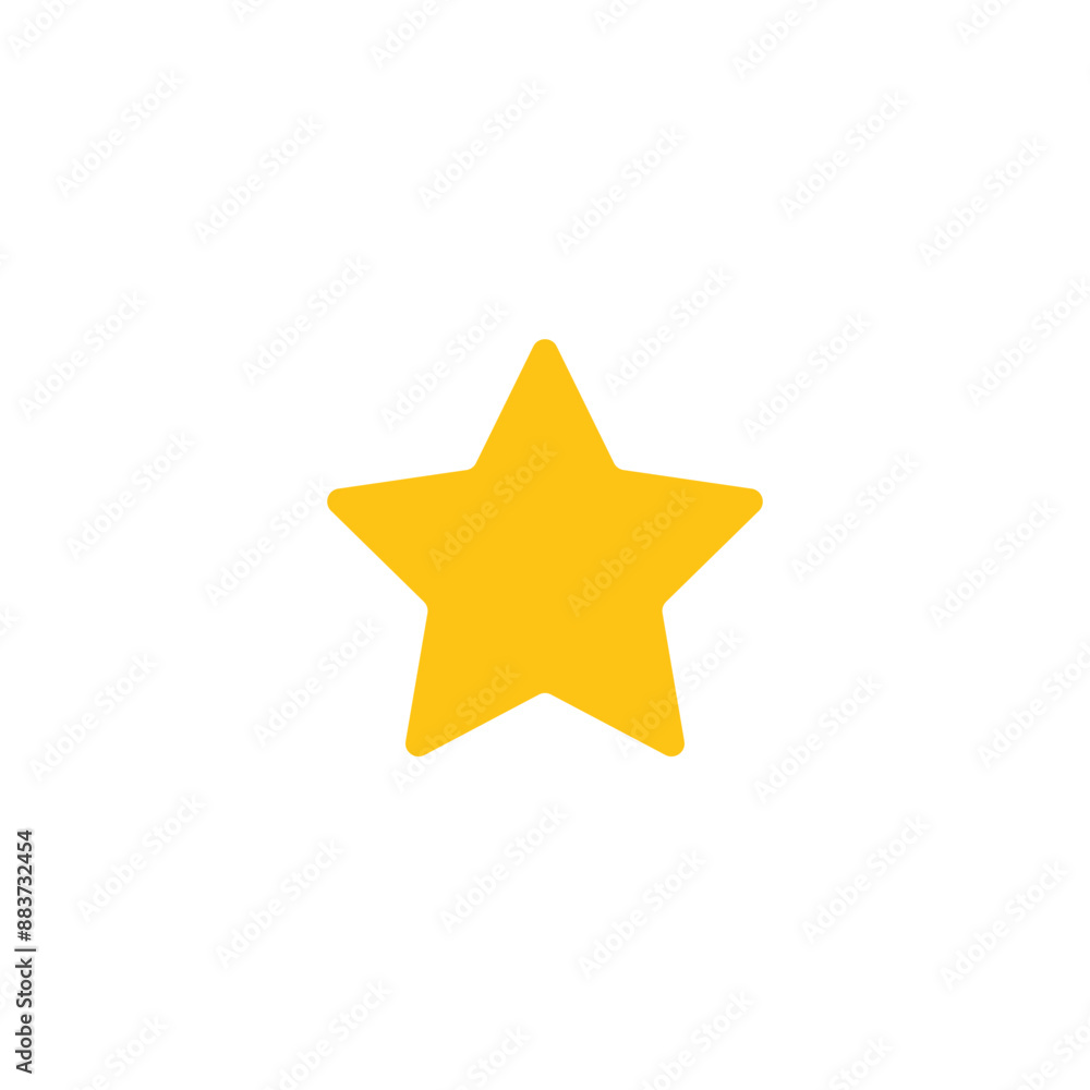 The Star icon design illustration.
The Star icon design illustration.