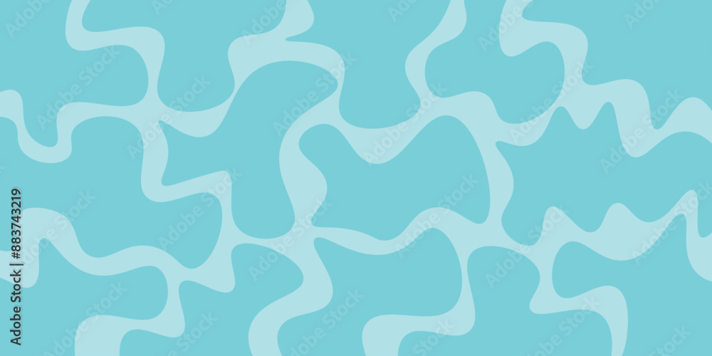 Summer background. Abstract summer vector background, water pool element, leaves and waves vector illustration Summer background. Abstract summer vector background, water pool element, leaves and waves vector illustration