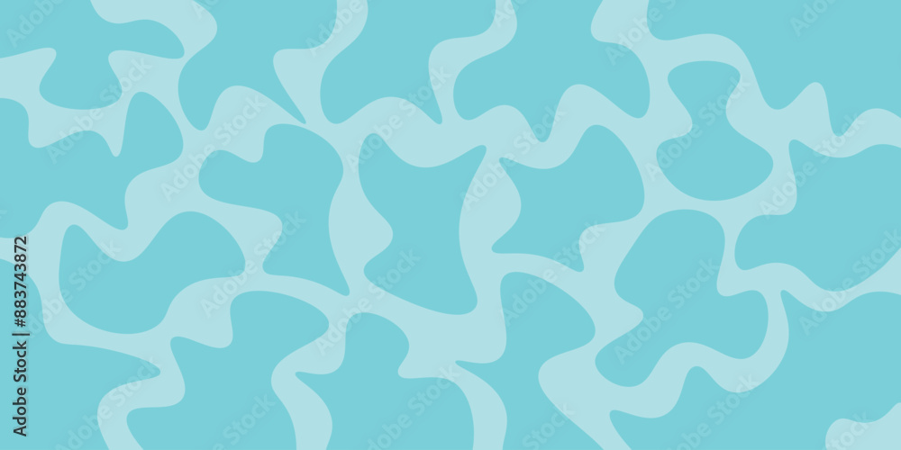 Summer background. Abstract summer vector background, water pool element, leaves and waves vector illustration Summer background. Abstract summer vector background, water pool element, leaves and waves vector illustration