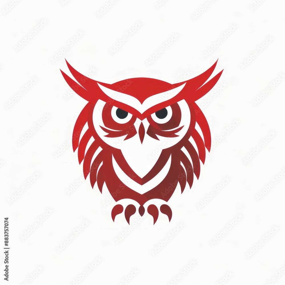 animal icon and logo on a white background Created with Generative AI technology animal icon and logo on a white background Created with Generative AI technology