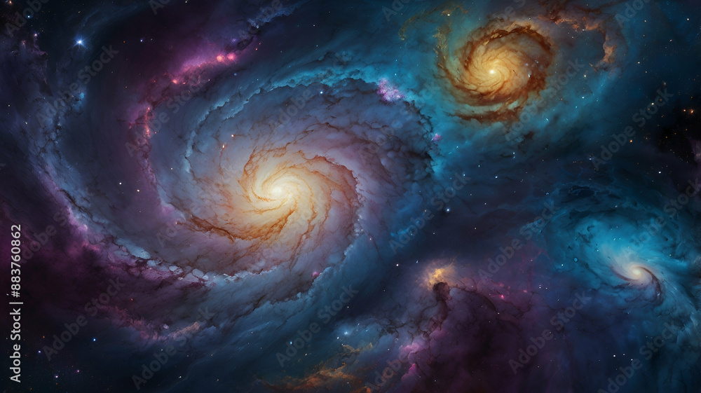 background with space background with space
