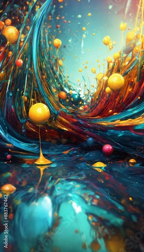 background with bubbles