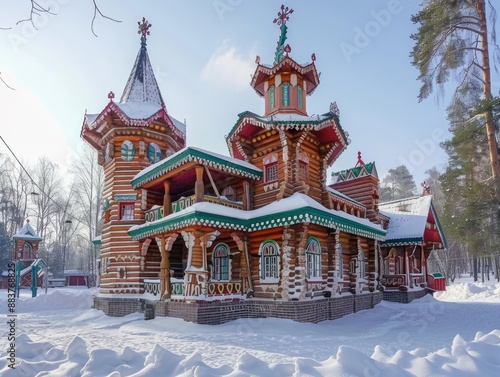 Wallpaper Mural Town Hall Building with Clock Tower Torontodigital.ca