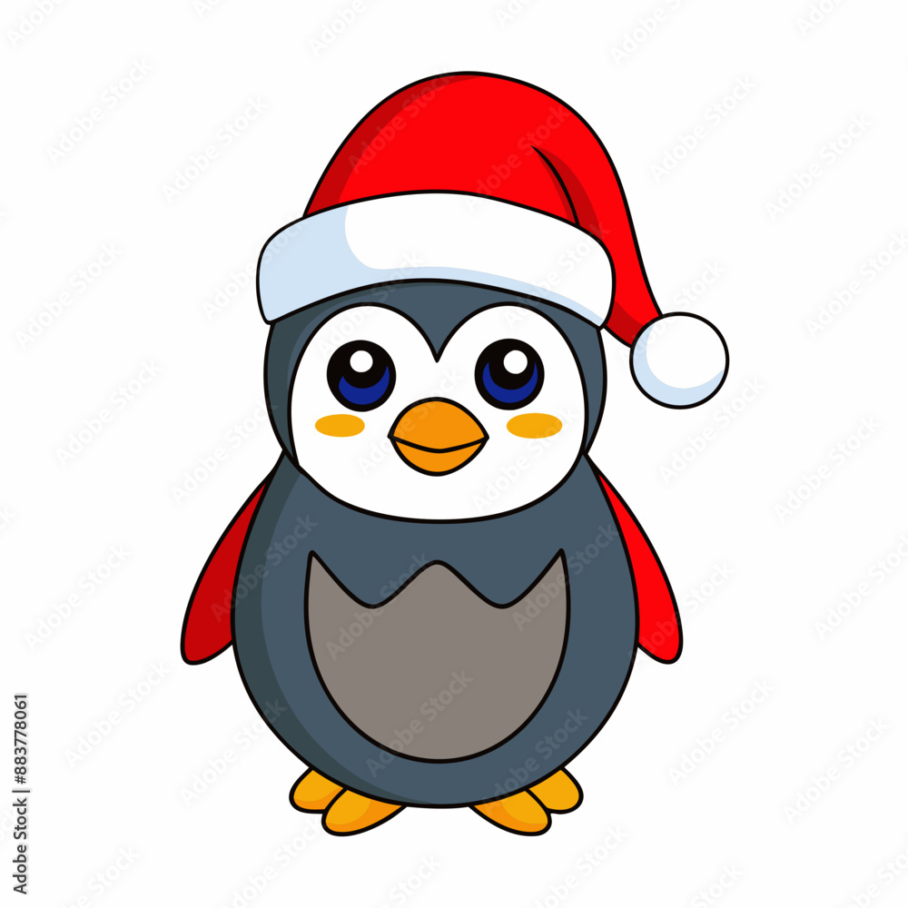 Christmas penguin Vector Illustration, penguin Vector Art, Christmas tree Silhouette, christmas penguin with santa hat cartoon Character icon Christmas penguin Vector Illustration, penguin Vector Art, Christmas tree Silhouette, christmas penguin with santa hat cartoon Character icon