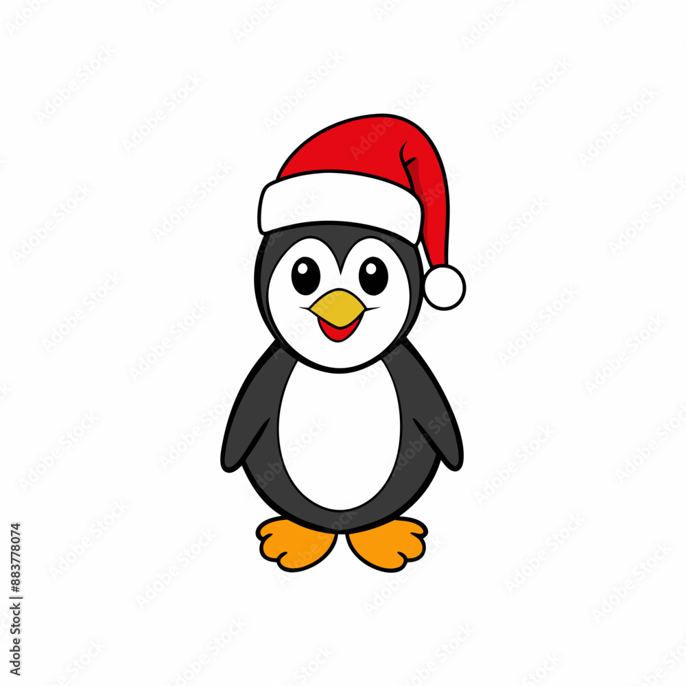 Christmas penguin Vector Illustration, penguin Vector Art, Christmas tree Silhouette, christmas penguin with santa hat cartoon Character icon Christmas penguin Vector Illustration, penguin Vector Art, Christmas tree Silhouette, christmas penguin with santa hat cartoon Character icon