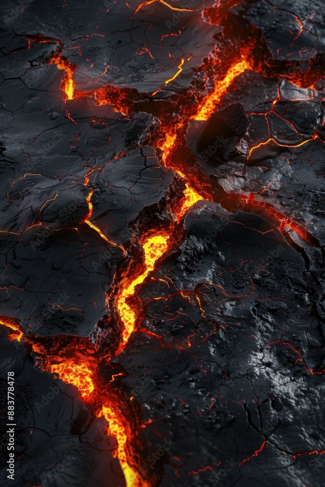 Lava Flow Close Up