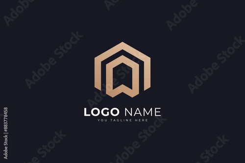 Real Estate logo,Real Estate, Building and Construction Logo Vector Design