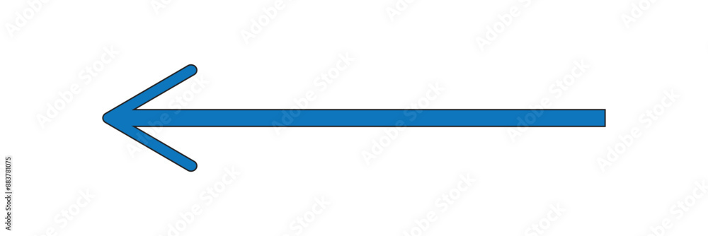 Blue long arrow vector icon set. Blue long arrow pointing to the right. Straight long arrow icon, right thin line, blue cursor, horizontal element, thick pointer vector long arrow icon. Eps 10.
Blue long arrow vector icon set. Blue long arrow pointing to the right. Straight long arrow icon, right thin line, blue cursor, horizontal element, thick pointer vector long arrow icon. Eps 10.