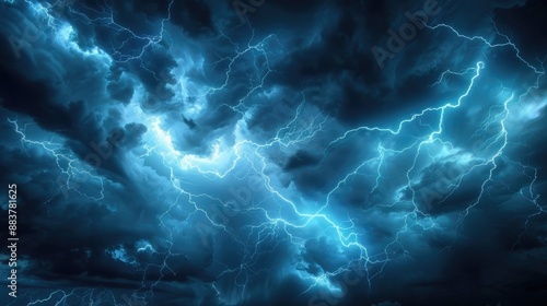 Lightning Storm Clouds © Alexandr