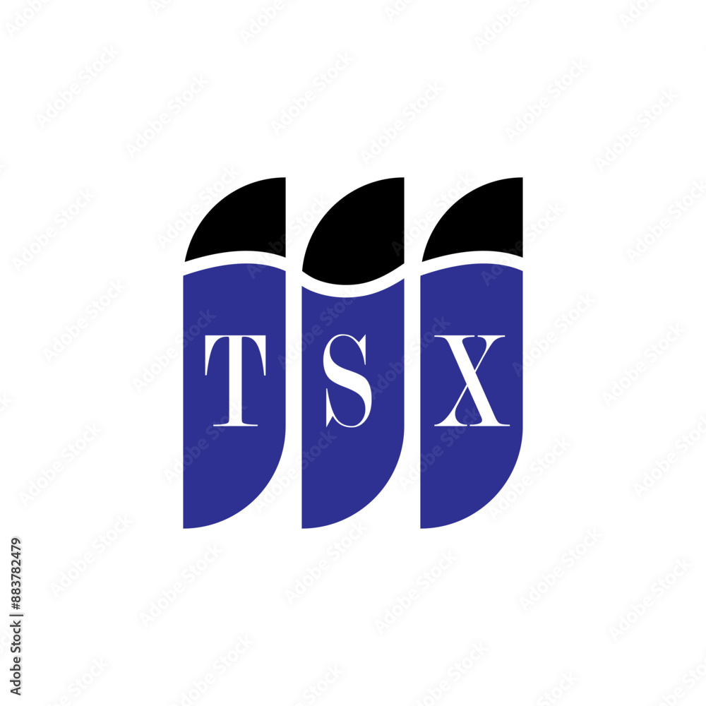 TSX letter logo design on white background. Creative modern TSX letter logo design. Vector design. TSX letter logo design on white background. Creative modern TSX letter logo design. Vector design.