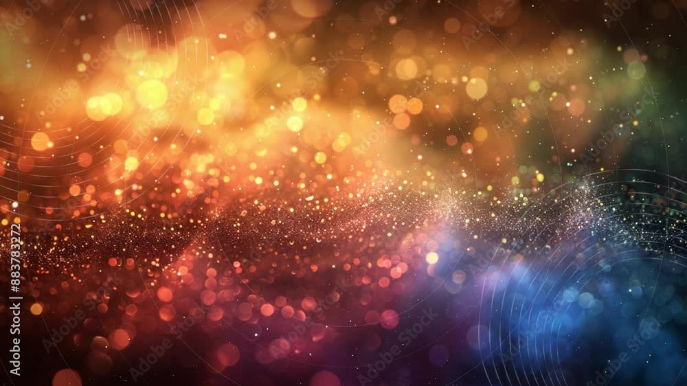 Bunte Hintergrundanimation, made by AI Bunte Hintergrundanimation, made by AI