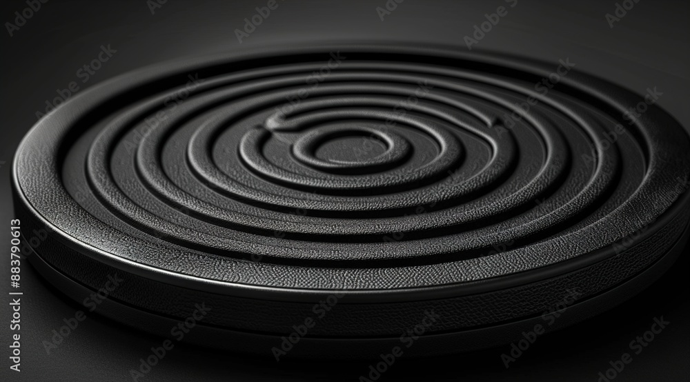 close up of a black and white cake close up of a black and white cake
