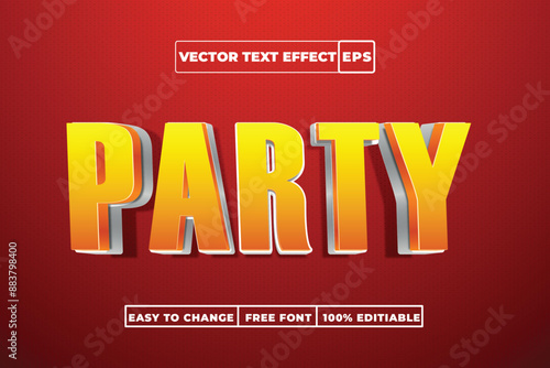 Premium 3d Vector Text Effect Fully Editable High Quality. 
