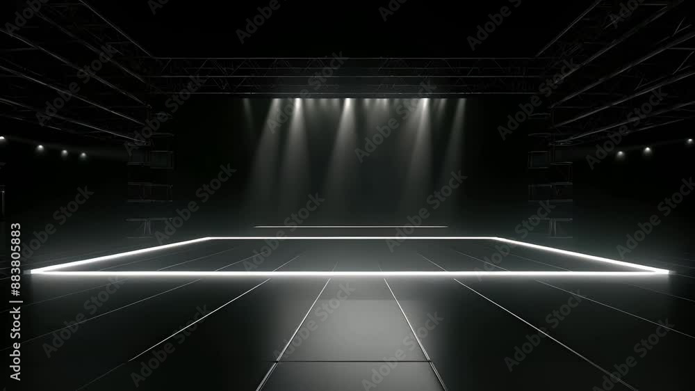 podium Futuristic showcase with platform for product displaying. Empty modern stage display. Seamless looping motion design. Video animation Ultra HD 4K 3840x2160
podium Futuristic showcase with platform for product displaying. Empty modern stage display. Seamless looping motion design. Video animation Ultra HD 4K 3840x2160