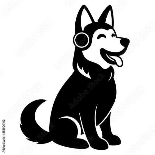 illustration of a dog