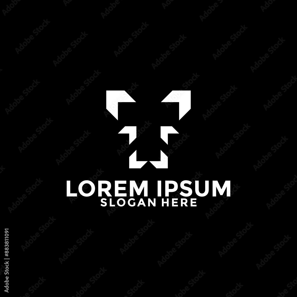 Fototapeta premium Letter T with Arrow logo design, Initial Identity Business and Finance logo template