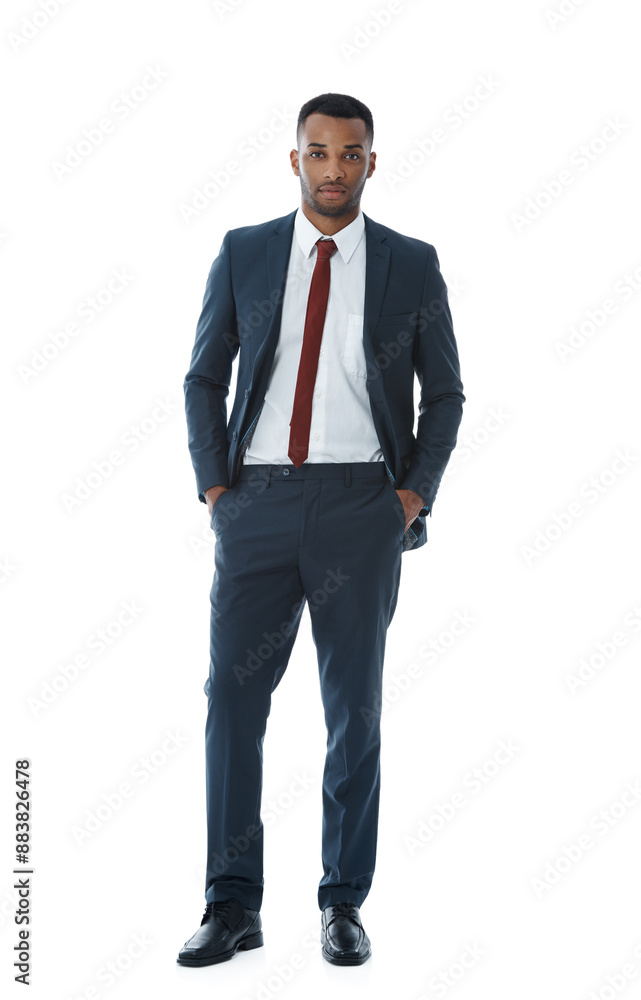 Portrait, business and black man with serious face, confidence and consultant isolated on white studio background. African person, mockup and employee in suit, elegant clothes and corporate fashion Portrait, business and black man with serious face, confidence and consultant isolated on white studio background. African person, mockup and employee in suit, elegant clothes and corporate fashion