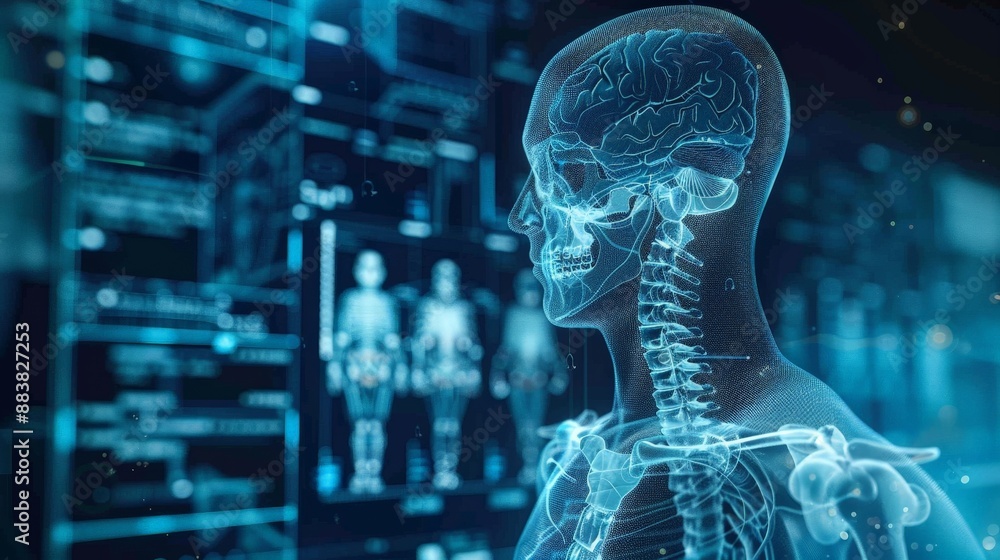 An innovative medical imaging technology, providing ultra-clear scans and early detection of diseases with AI assistance. An innovative medical imaging technology, providing ultra-clear scans and early detection of diseases with AI assistance.