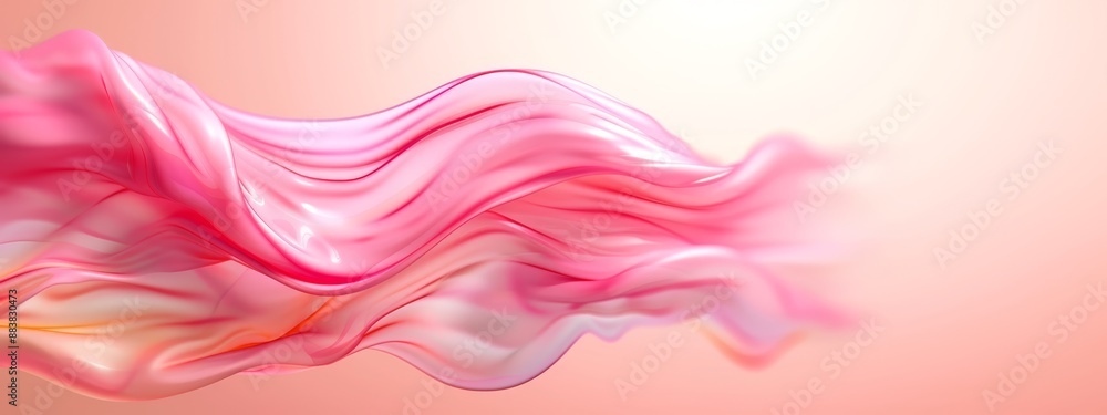 a pink wave against a light pink background a pink wave against a light pink background