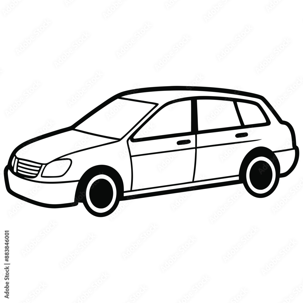 private car illustration private car illustration